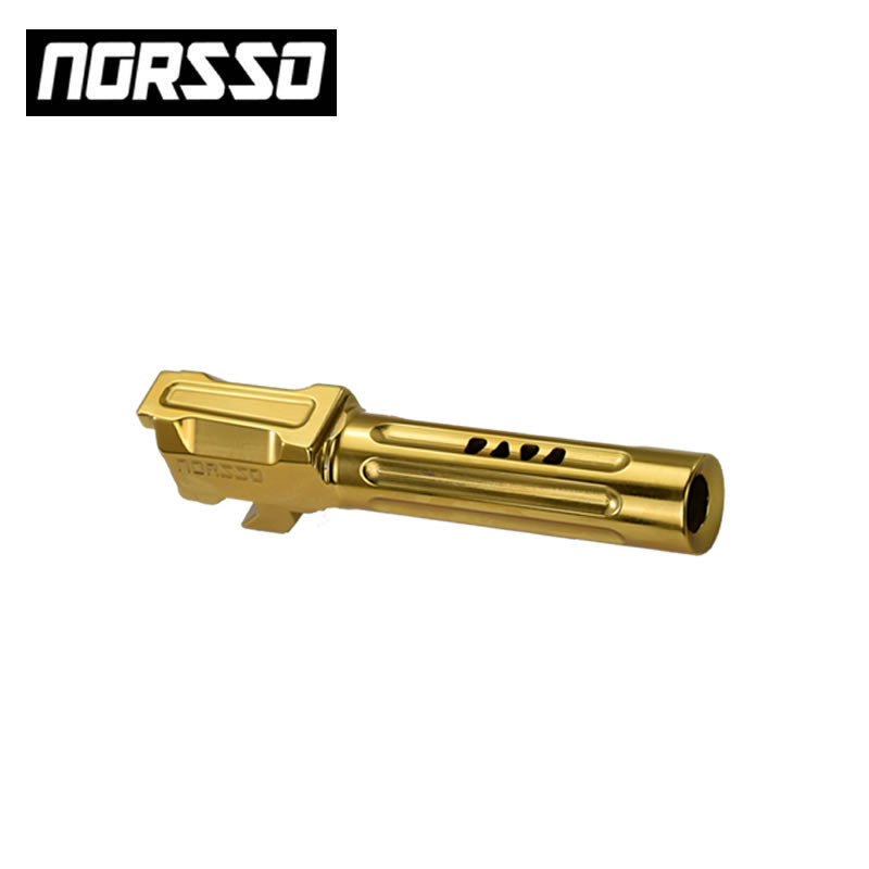 Norsso N320C BB 3.9" Length 9mm Geo Port Bull Barrel image 5