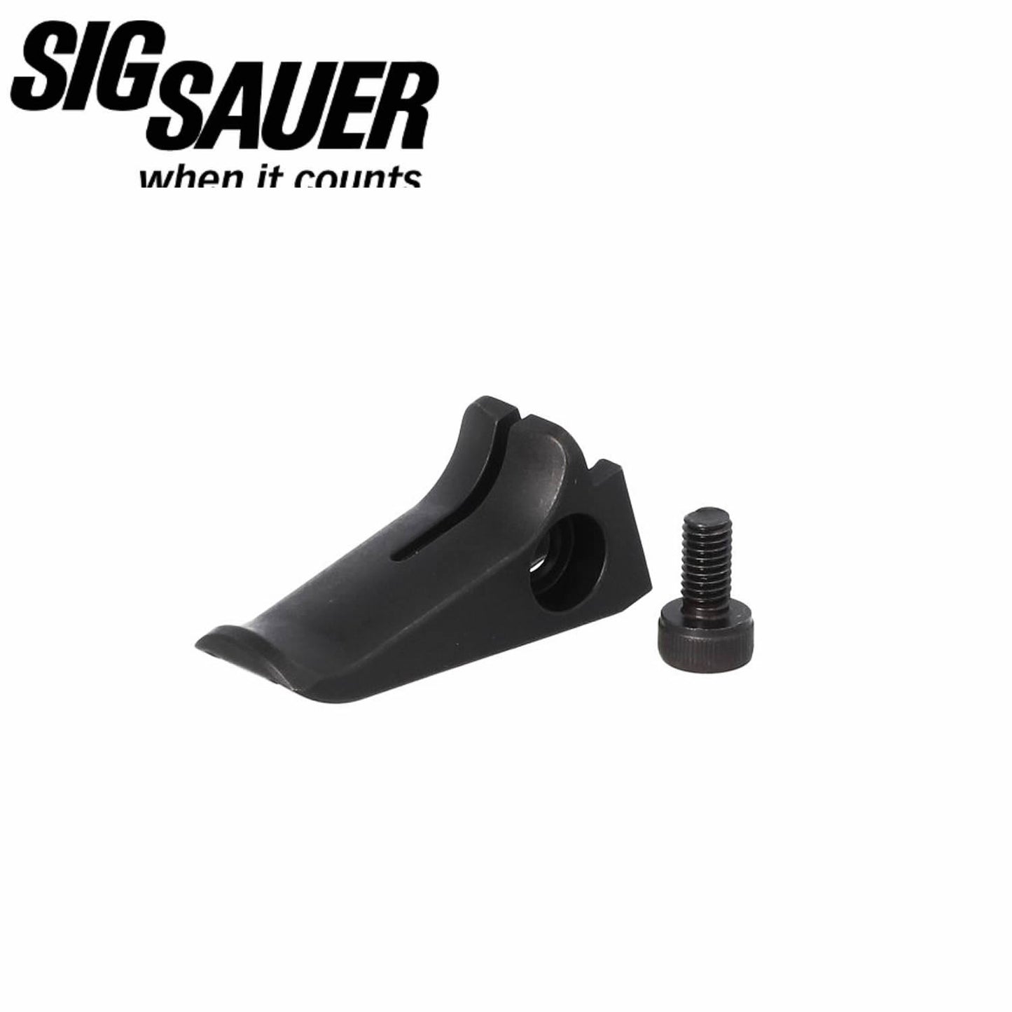 P226 X STRAIGHT ADJUSTABLE FLAT TRIGGER - BLACK