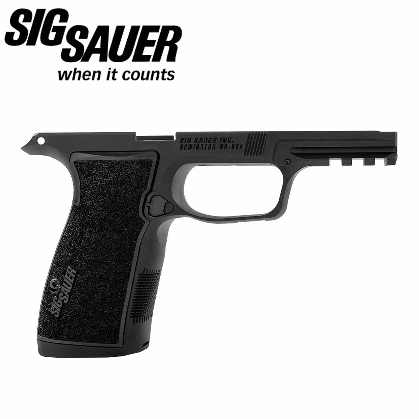 SIG Sauer P365-AXG Grip Module Black - ALUMINUM