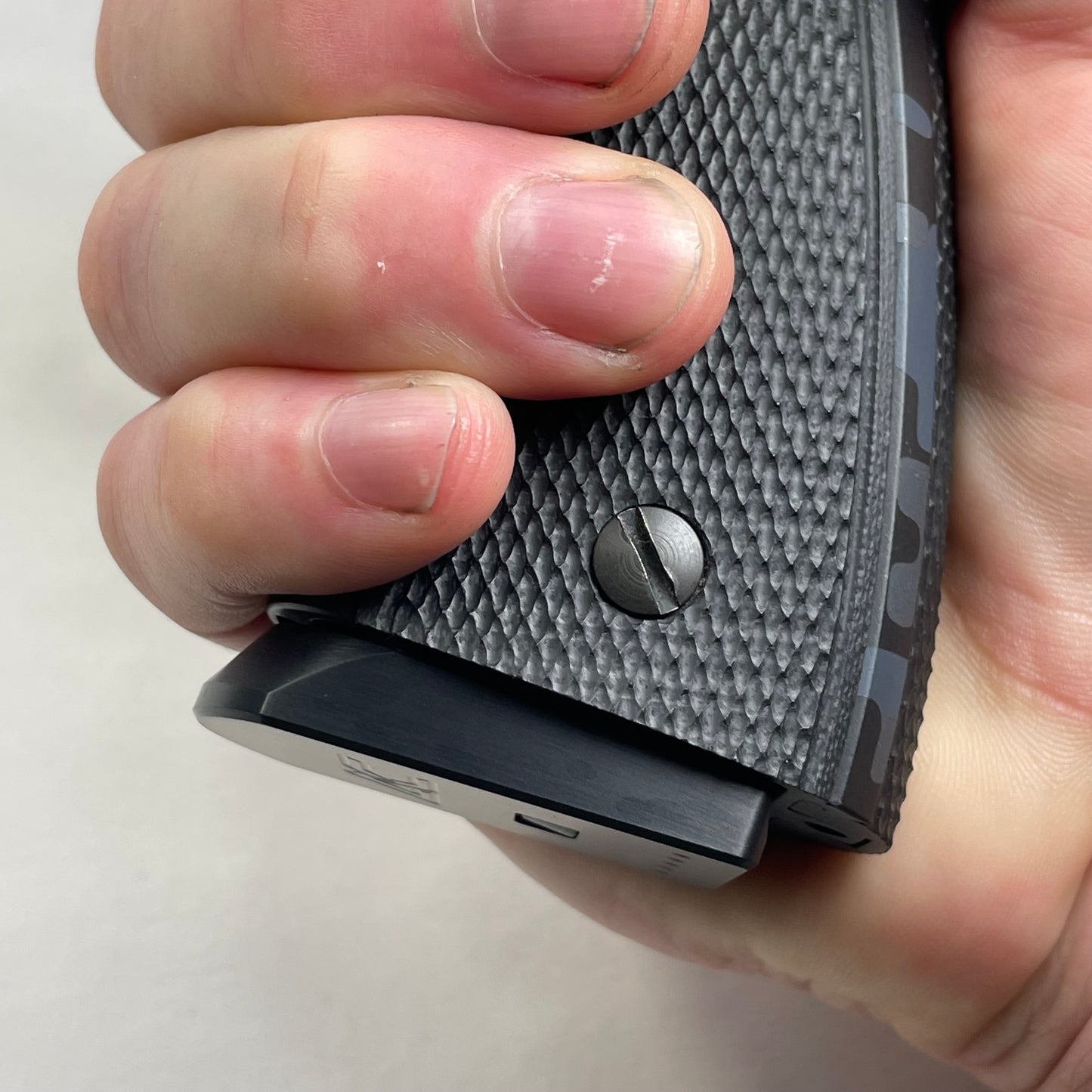 Armory Craft P320 AXG 9MM / 40 S&W Aluminum Plus 0 Base Pad - BLACK image 5