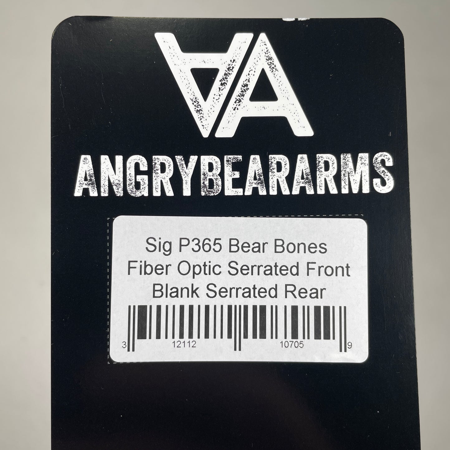 Angry Bear Arms P365 Low Fiber Optic Sight Set (ABA705) image 2