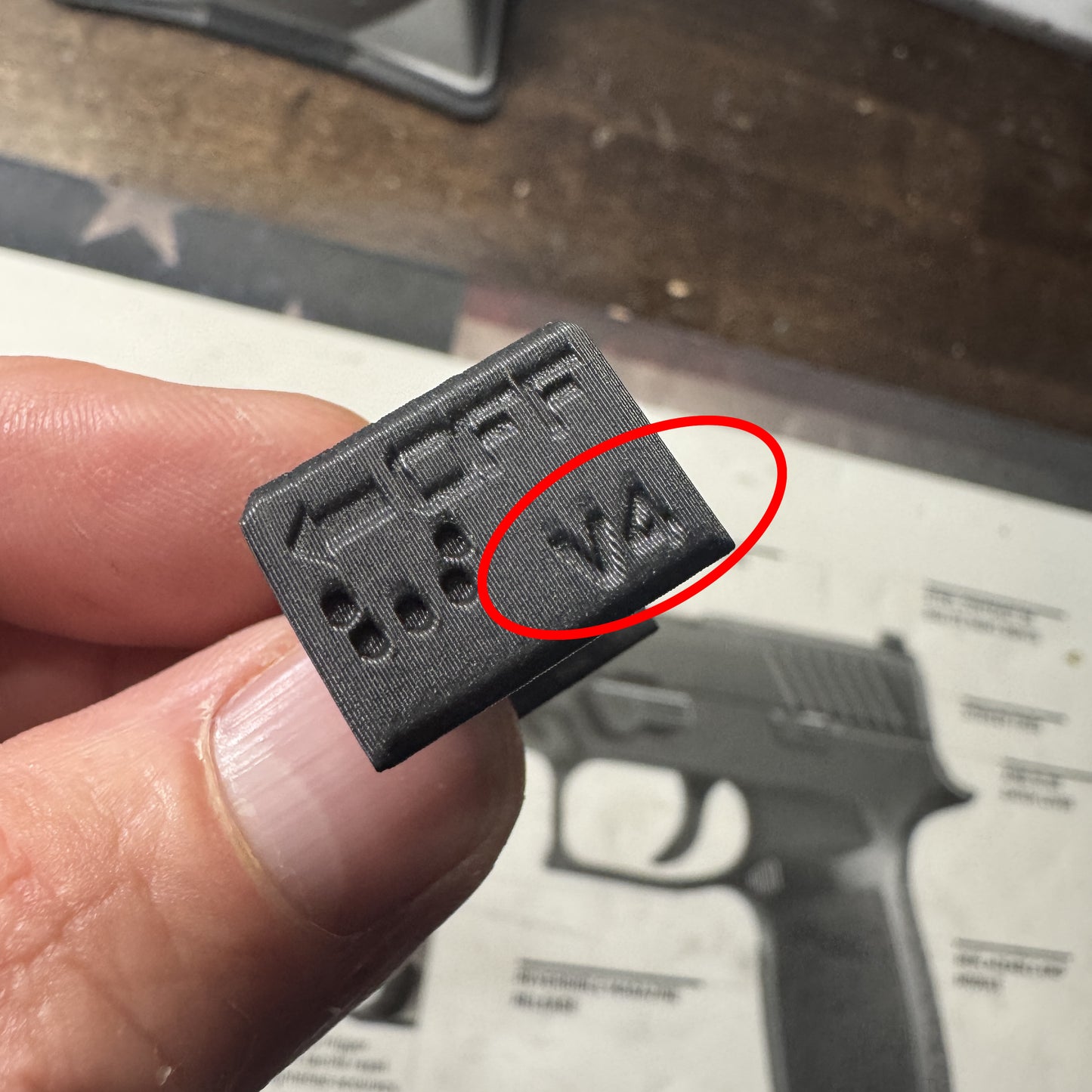 Sig Guy Replacement Safety Notch Cutout Adapter for 365MFT