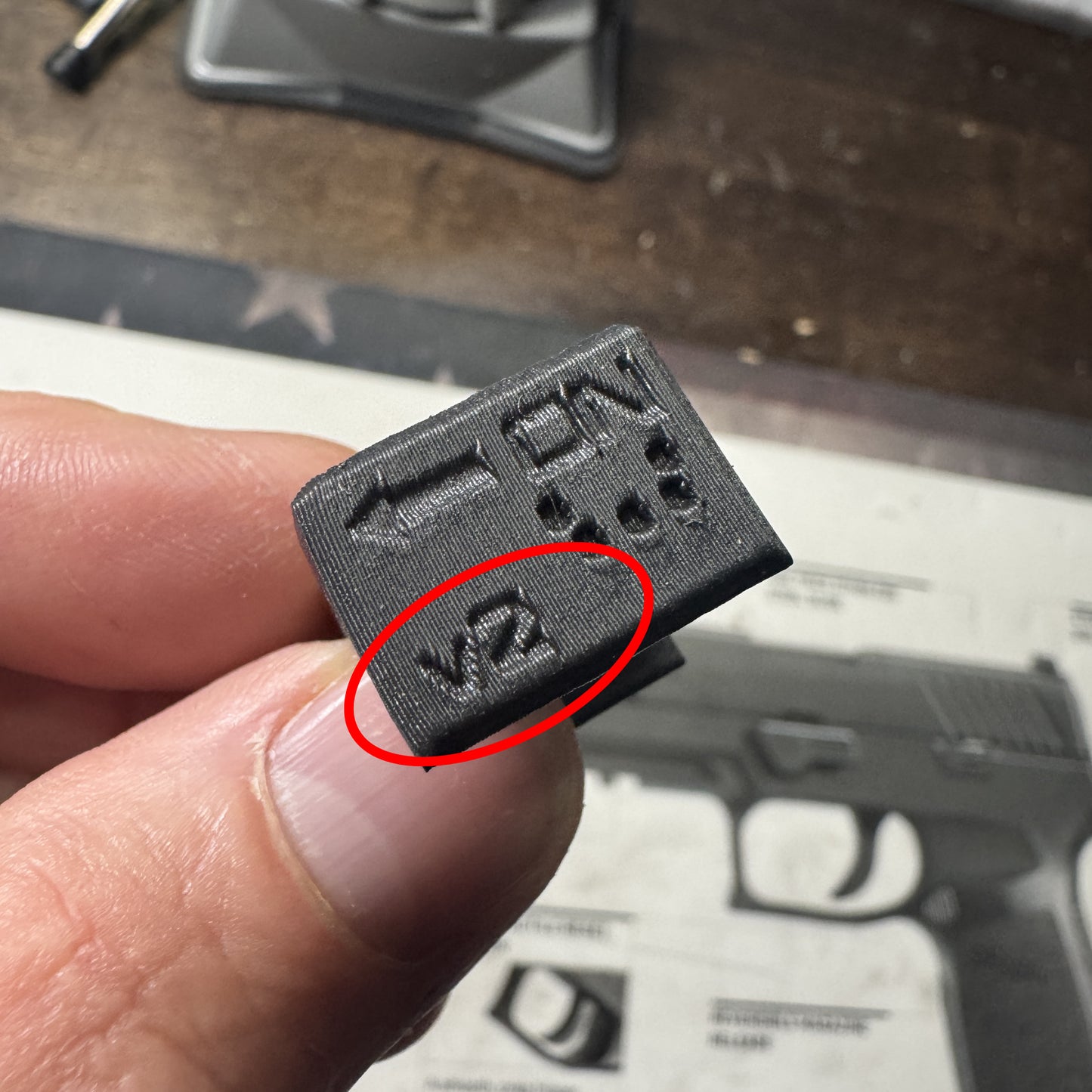 Sig Guy Replacement Safety Notch Cutout Adapter for 365MFT