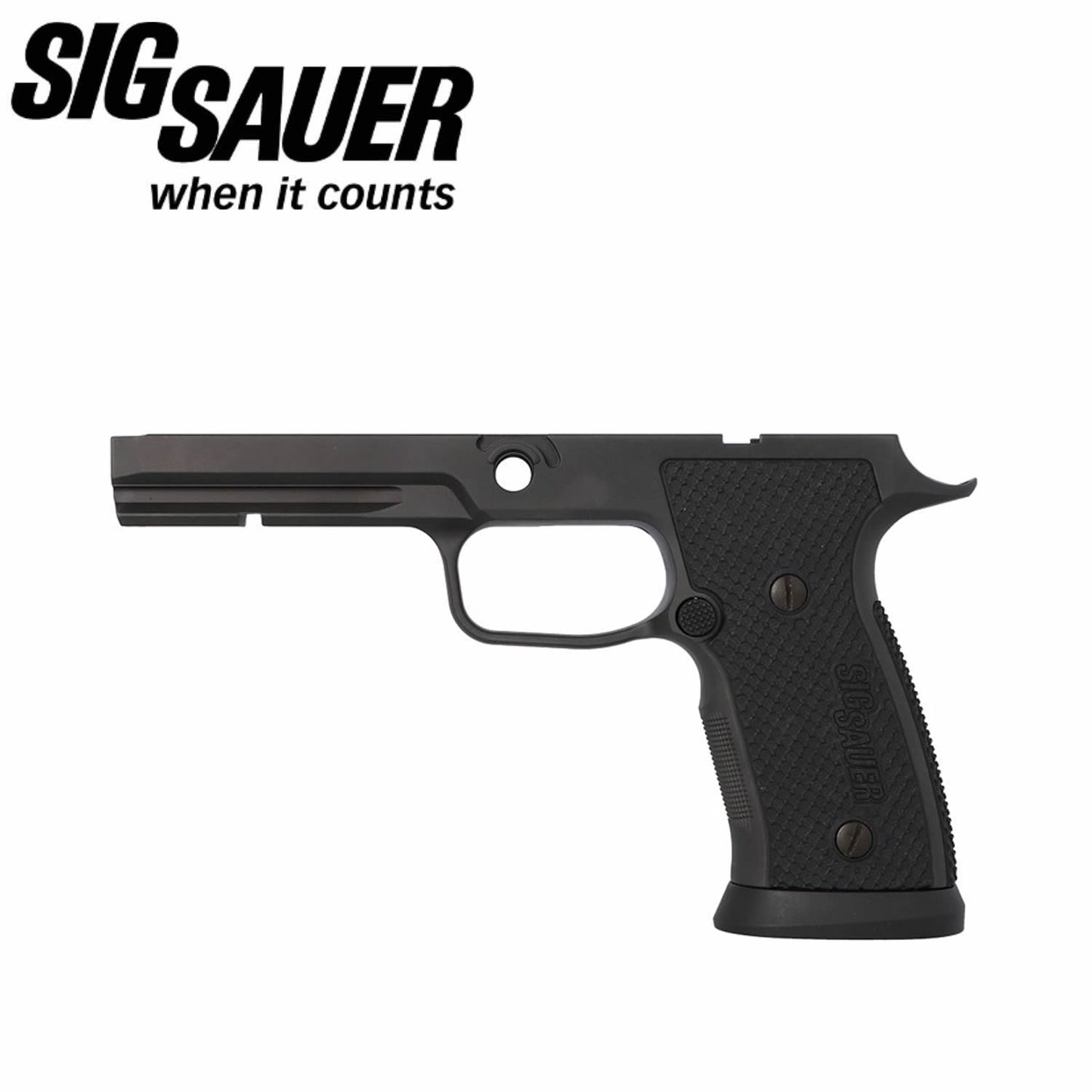 P320 FULL SXG 9MM/40/.357 GRIP MODULE - BLACK