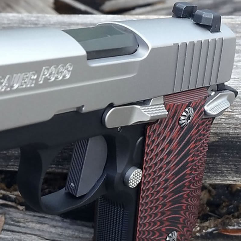 Armory Craft P238 / P938, Colt Mustang, Kimber Micro 9 - Flat trigger - SOLID image 1