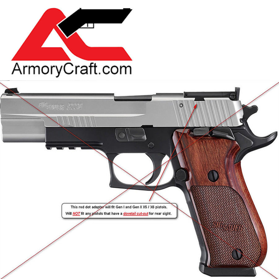 Armory Craft SIG Sauer X5 X6 Red Dot Mount image 9