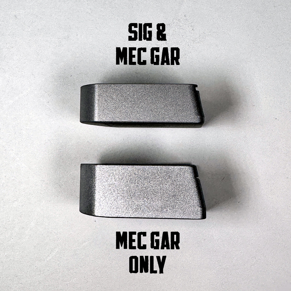 Armory Craft P226 - Plus 2 - Billet Aluminum Base Pad - BLACK - MEC GAR image 13