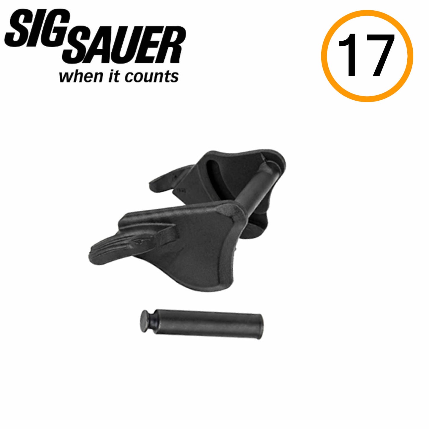 SIG Sauer 1911 Ambidextrous Safety Set, Black
