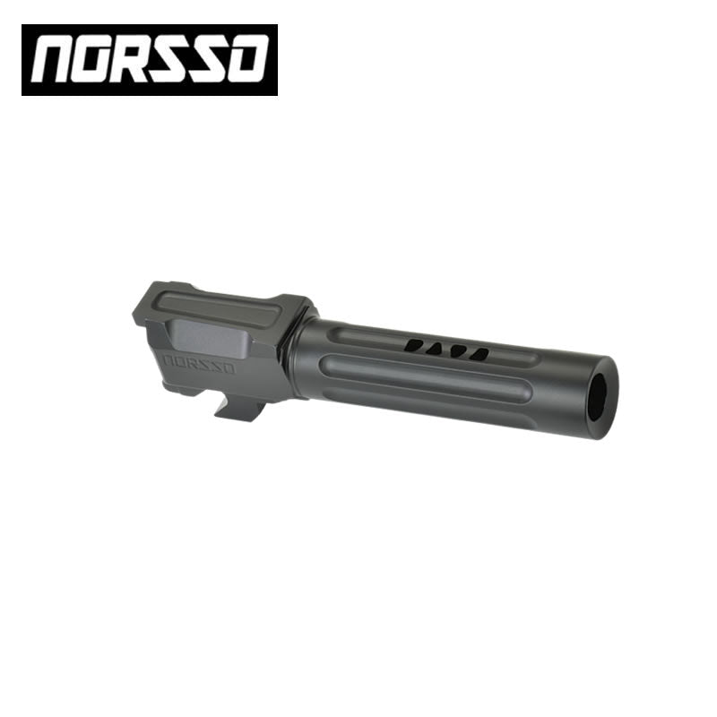 Norsso N320C BB 3.9" Length 9mm Geo Port Bull Barrel image 3