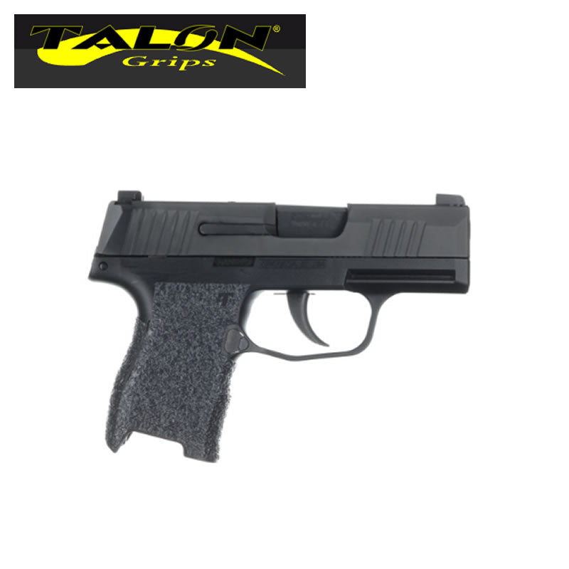 Talon Grips Inc, Rubber, Grip, Adhesive Grip, Fits Sig P365, Black image 1