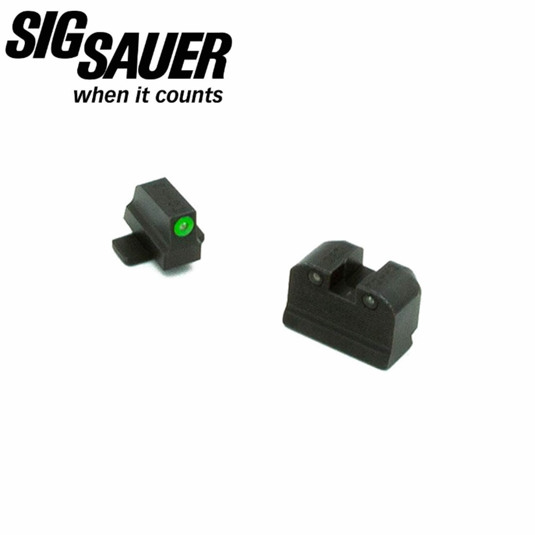 SIG SAUER X-Ray3 Pistol Sight Set for P320/ P227/ P938/ P225/ P220/ P226/ P238/ P229 - Black/Green for sale online