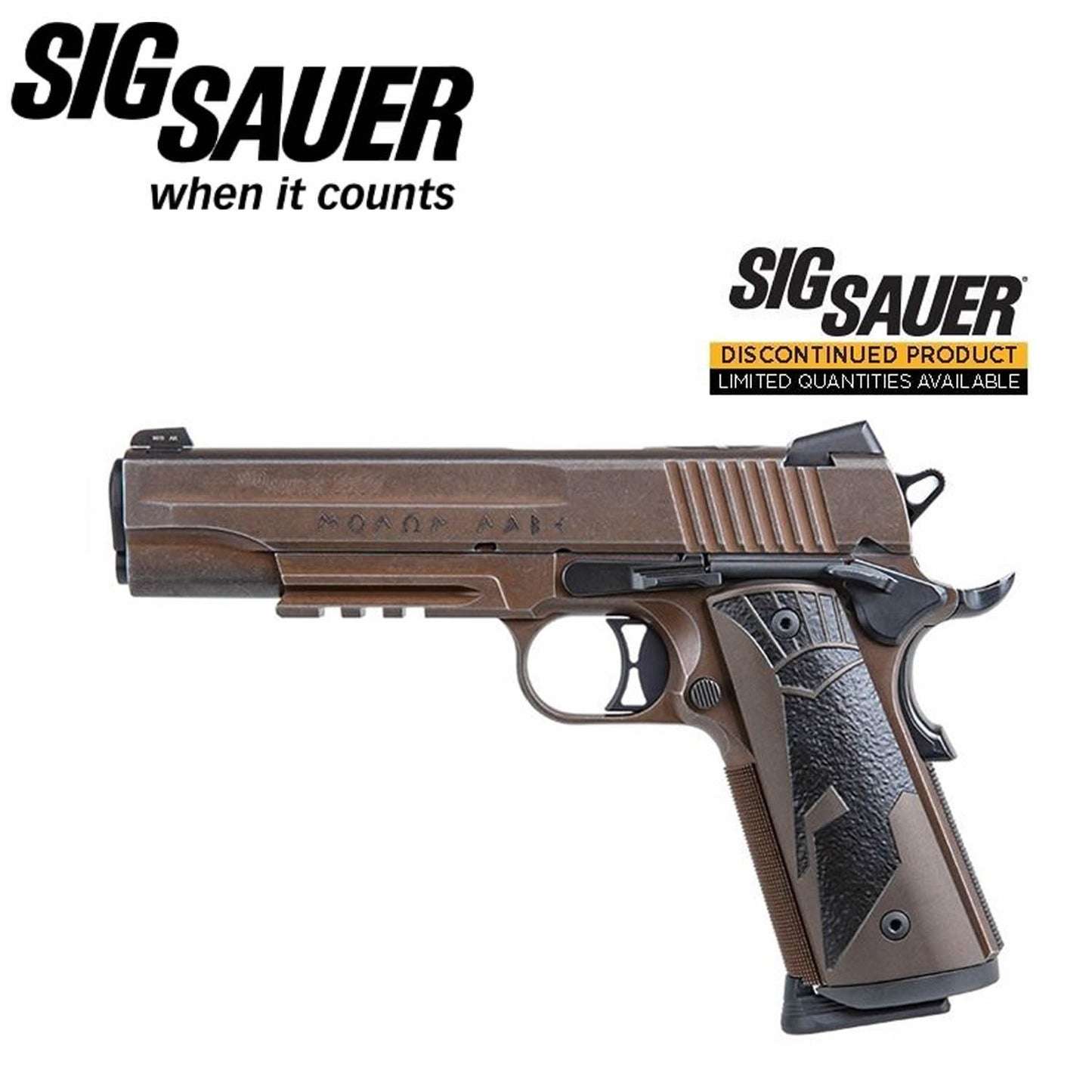 1911 Grip Set, Full, Spartan2