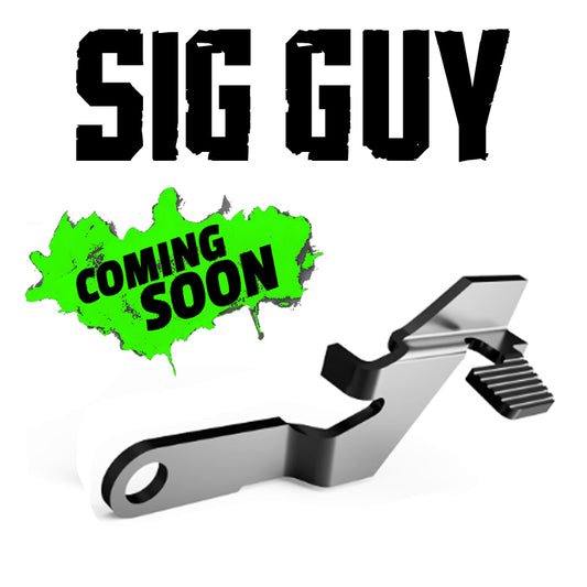 Sig Guy MasterShop Style SAO Extended Slide Catch Lever