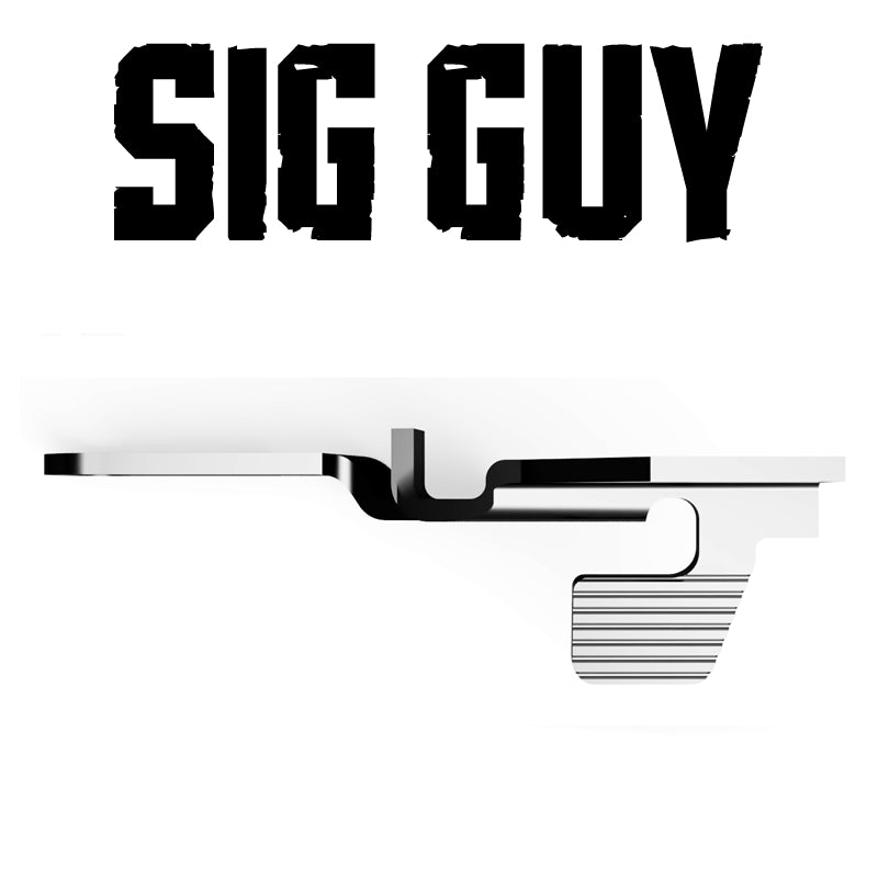 Sig Guy MasterShop Style SAO Extended Slide Catch Lever
