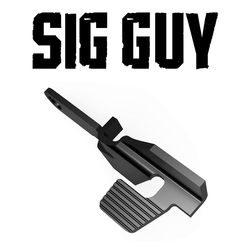 Sig Guy MasterShop Style SAO Extended Slide Catch Lever