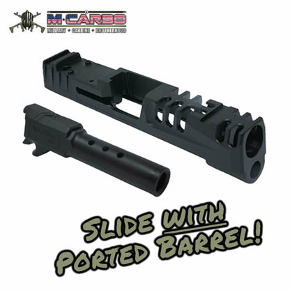 MCarbo Sig Sauer P365 Stainless Compensated Slide with Ported Barrel