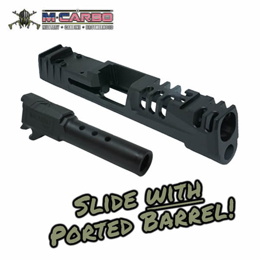 MCarbo Sig Sauer P365 Stainless Compensated Slide with Ported Barrel