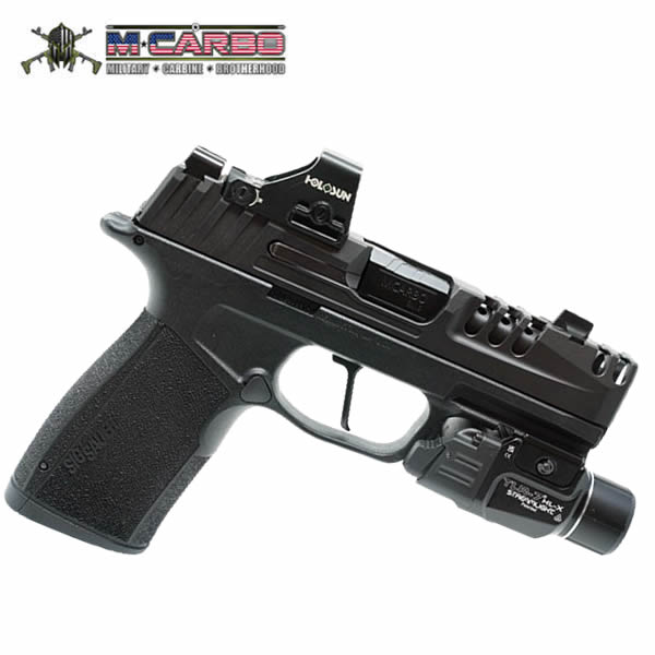 MCarbo Sig Sauer P365 Stainless Compensated Slide with Ported Barrel