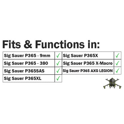 MCarbo Sig Sauer P365 Exact Edge Extractor Kit