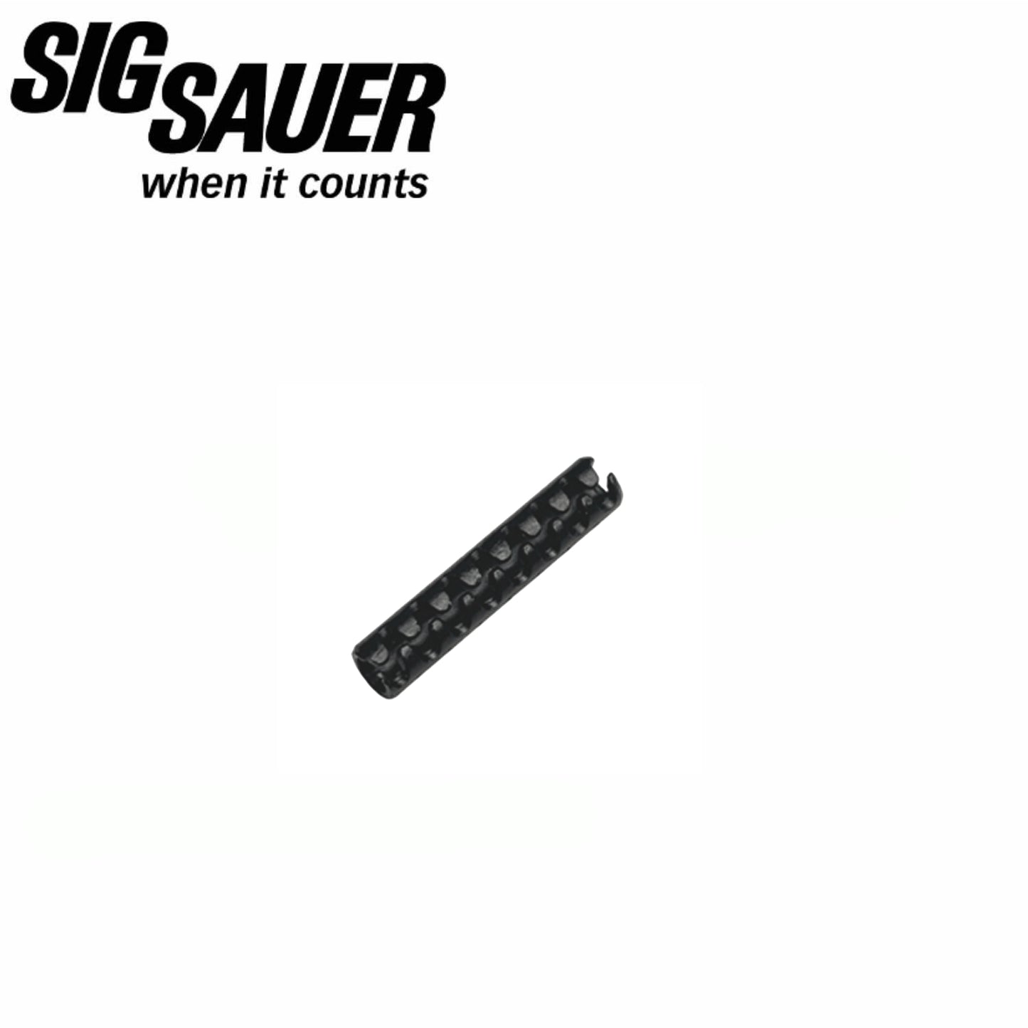 SIG Sauer P322 Pin, Coiled Spring, Serrated, 3mm X 16mm