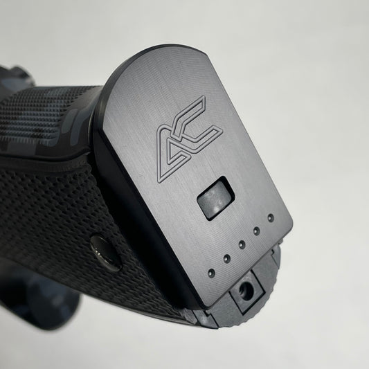 Armory Craft P320 AXG 9MM / 40 S&W Aluminum  Plus 0 Base Pad - BLACK image 0