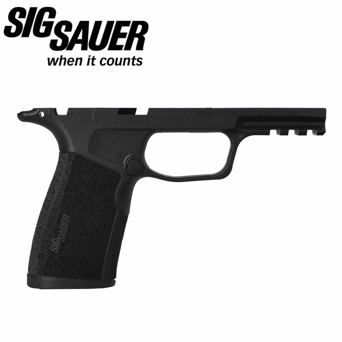 Xp Pro Grip Module P365-XMACRO GRIP MANUAL SAFETY GRIP MODULE ASSEMBLY - BLACK – Sig Guy