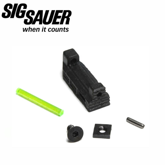 SIG Sauer P322 Front Fiber Optic Sight, Screw, Nut, Pin, Green