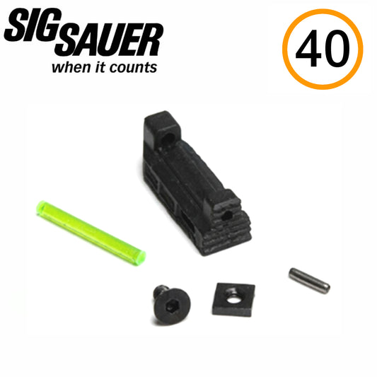 SIG Sauer P322 Front Fiber Optic Sight, Screw, Nut, Pin, Green