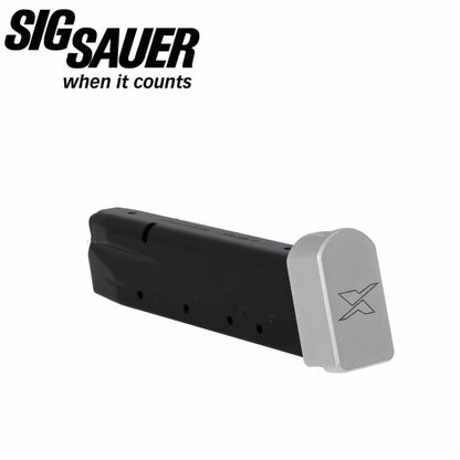 SIG SAUER P226 9MM 20RD PREMIUM EXTENDED MAGAZINE-SILVER BASEPAD