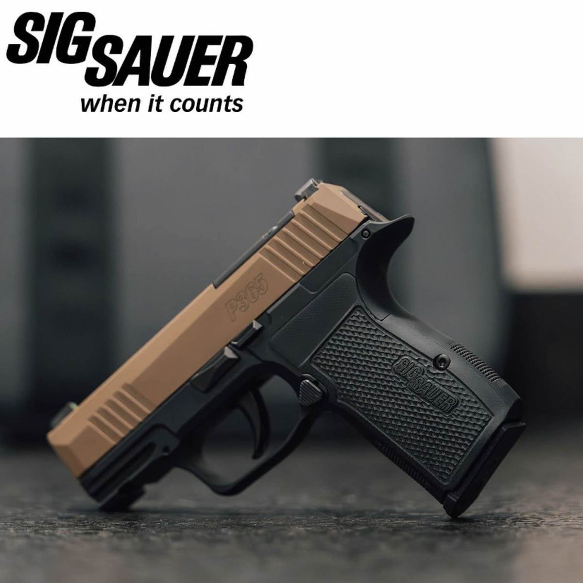 SIG Sauer P365 AXG X GRIP MODULE - BLACK