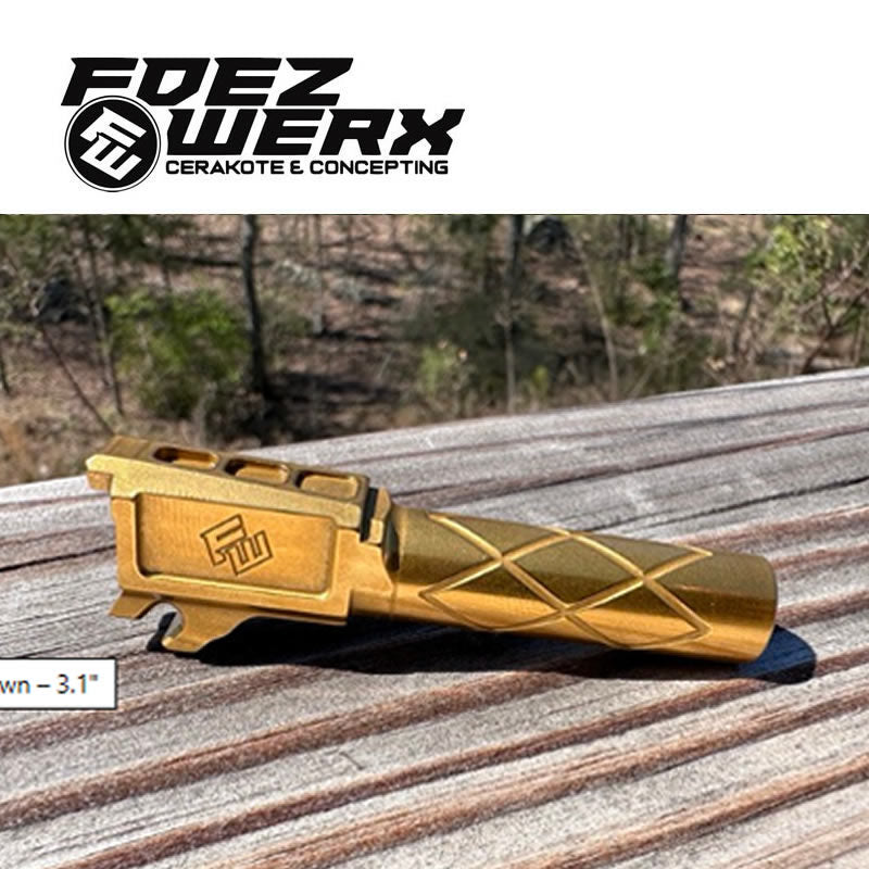 Fdez Werx P365 – Non-LCI - Flush & Crown – 3.1" - HIGH POLISHED image 4
