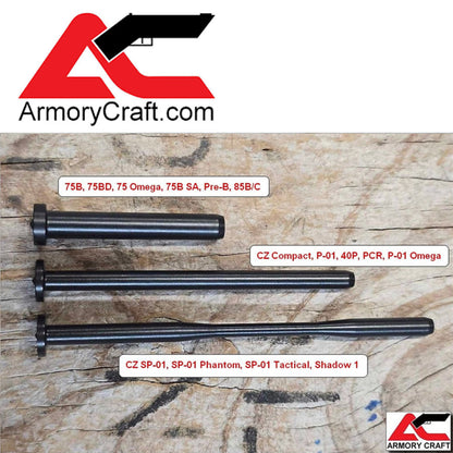 Armory Craft CZ Steel Guide Rod for: CZ 75B, 75B Omega, 75B SA, 75BD, 75 Pre-B, 85B & 85C