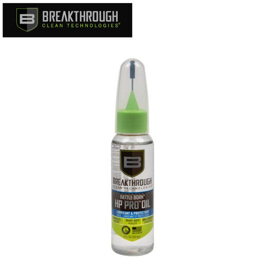 Breakthrough Clean Technologies Battle Born HP PRO Lubricant & Protectant, 2oz Bottle w/ Needle Tip Applicator, Clear