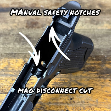 ECM Precision R11 P365 MACRO Grip Module - ALUMINUM