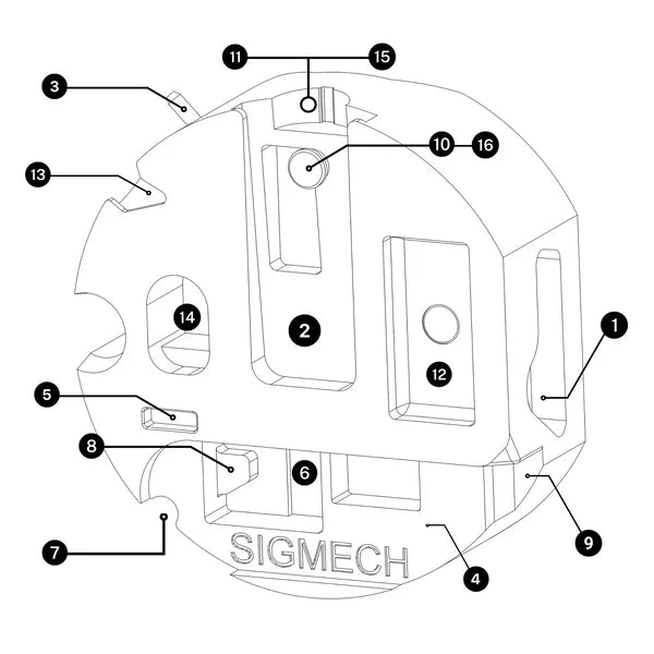 Sig Mech SIG Sauer P320 Engineering Block