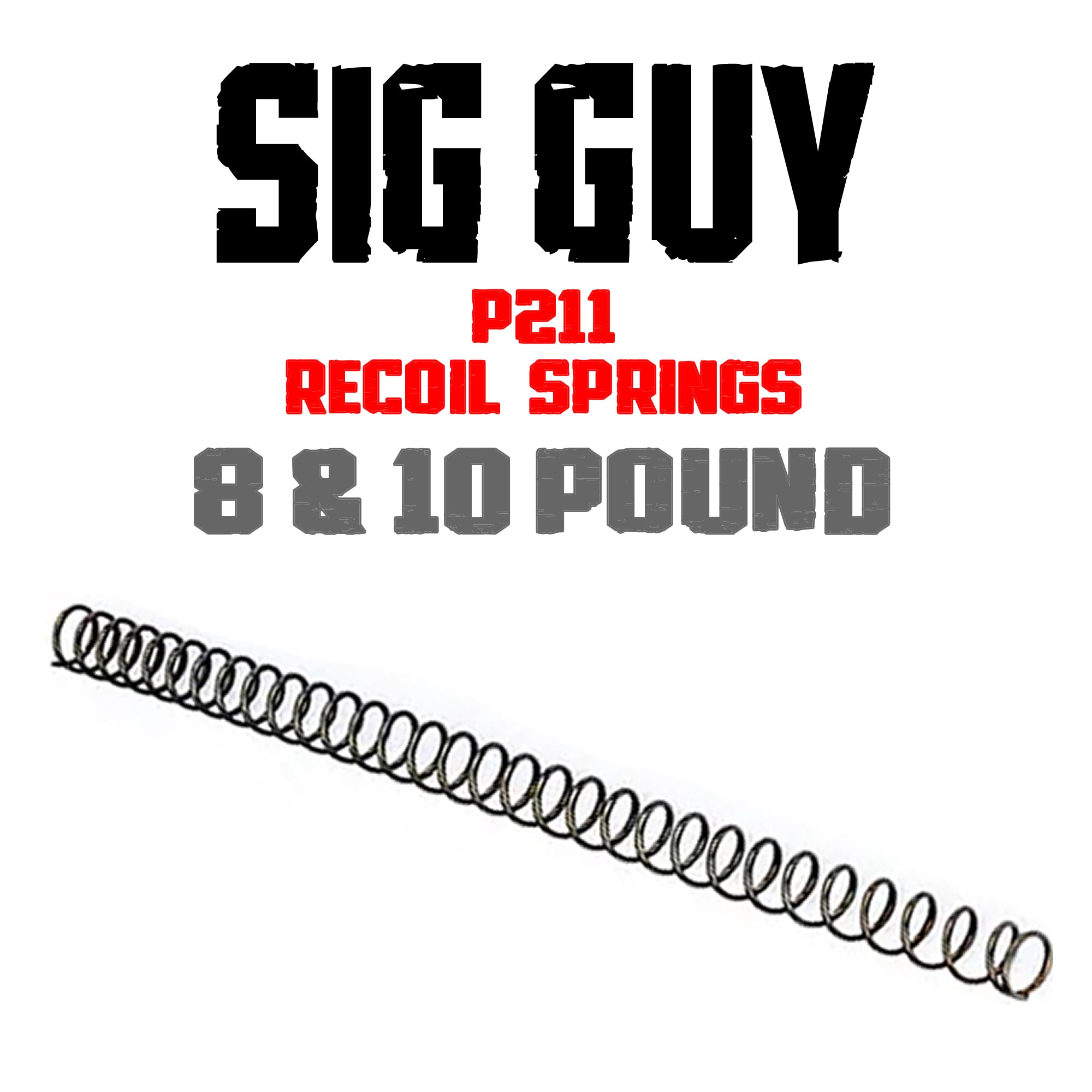 P211 Guide Rod Spring Sig Guy P211 Performance Parts