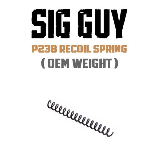 Sig Guy SIG Sauer P238 Flatwire Recoil Springs