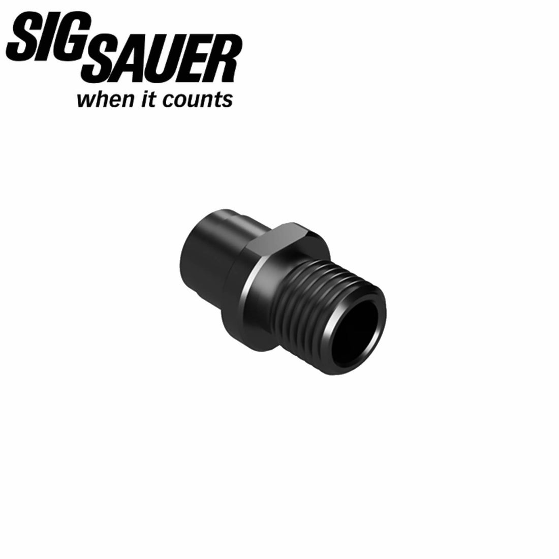 SIG Sauer P322 Threaded Adapter, 1/2-28, BLK – Sig Guy