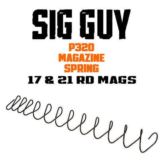 Sig Guy Increased Power SIG Sauer P320 17/21 Round 9MM Magazine Spring +10%