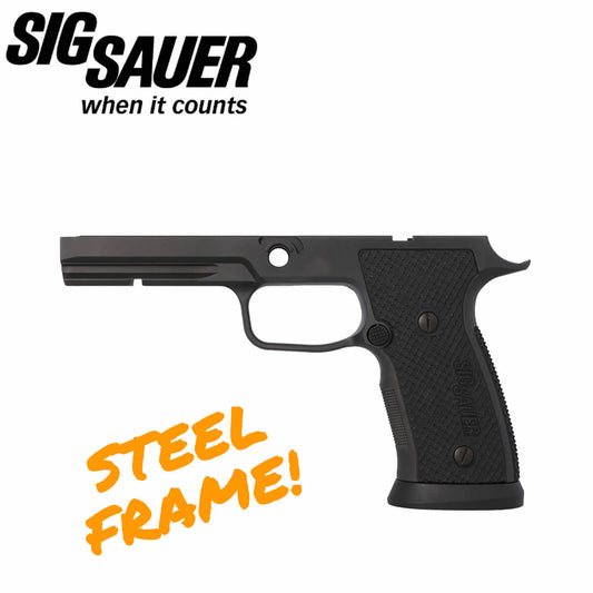 P320 FULL SXG 9MM/40/.357 GRIP MODULE - BLACK
