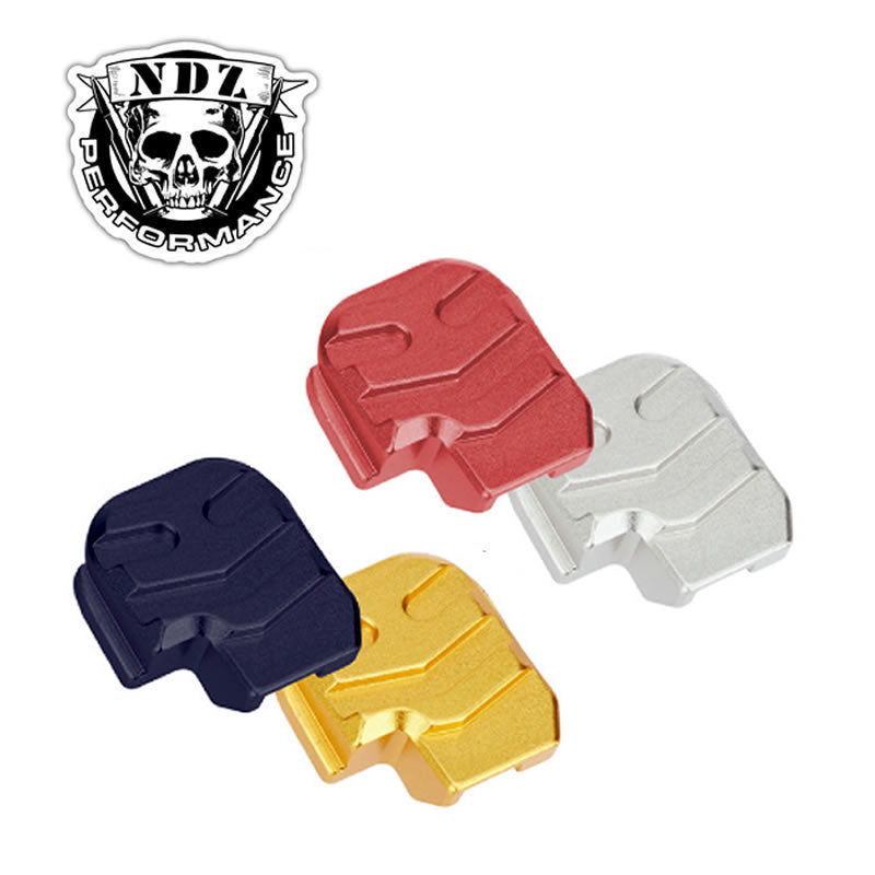 NDZ Performance Sig P365, P365 XL, P365 X-Macro Rear Slide Plate - SILVER image 4