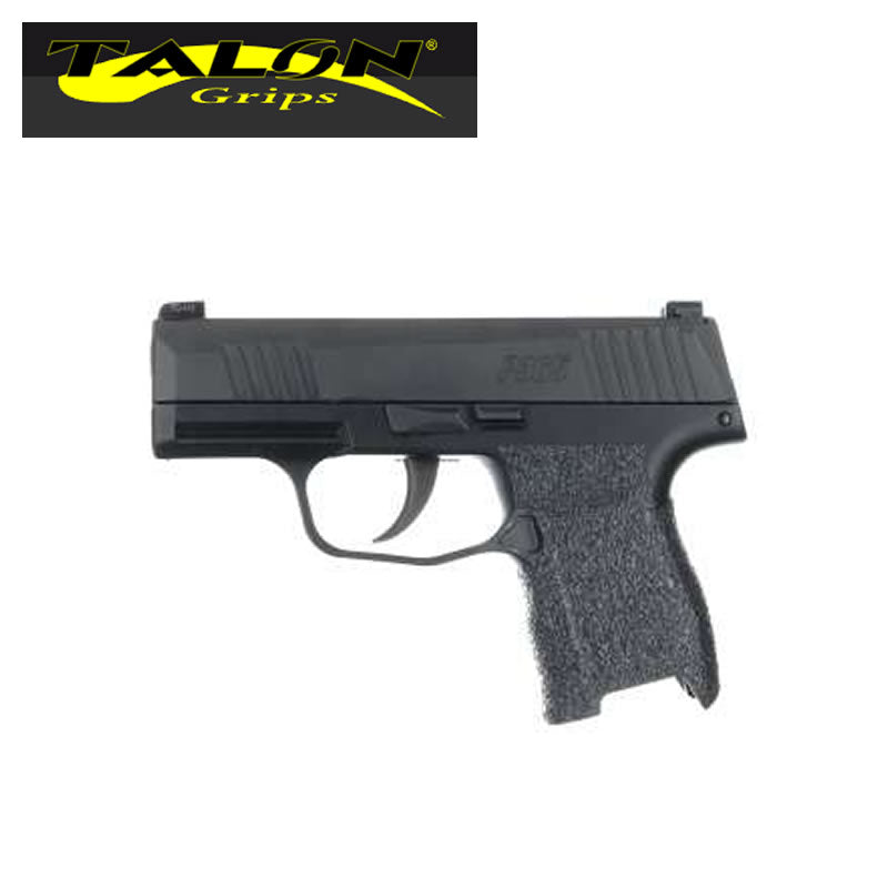 Talon Grips Inc, Rubber, Grip, Adhesive Grip, Fits Sig P365, Black image 2