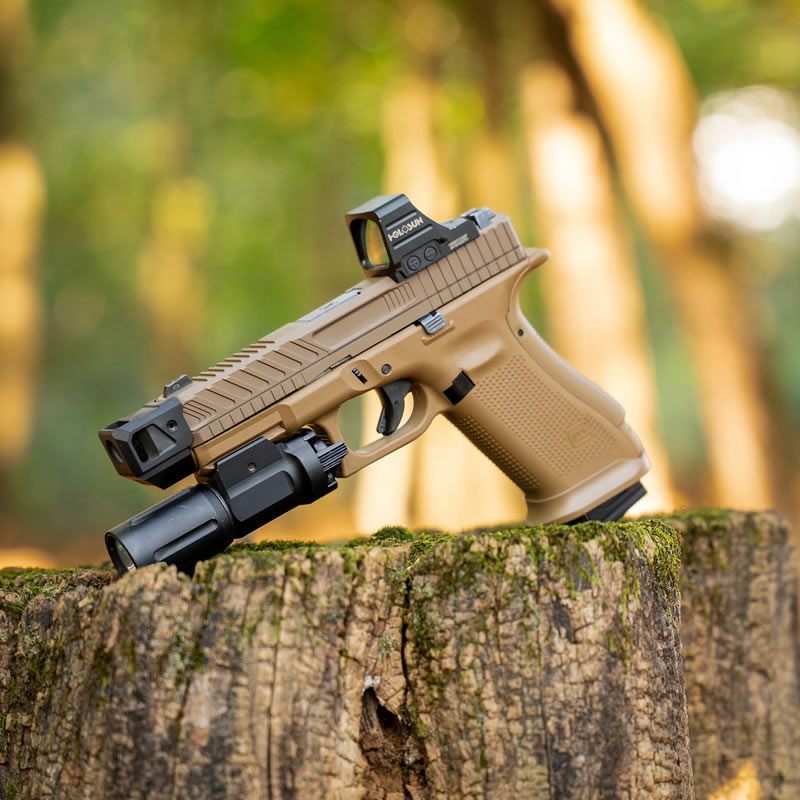 Herrington HC95 V2 Compensator For Glock GEN 4-6 - NO FIN
